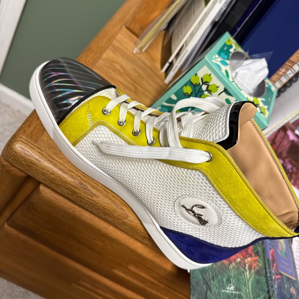 Christian Louboutin Tan Leather Interior